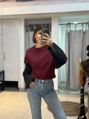 Jean Detay Bordo Sweatshirt