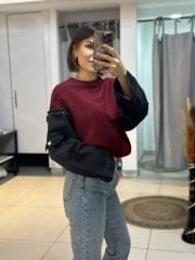 Jean Detay Bordo Sweatshirt