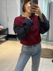 Jean Detay Bordo Sweatshirt