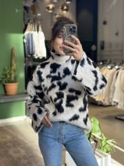 Leopar Dersen Desenli Kazak