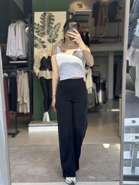 Taşlı Eşofman Altı