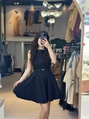 Sifir Kol Mini Elbise
