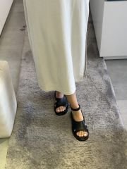 Bilek Baglamali Sandalet Siyah