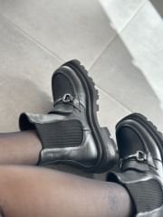 Hakiki Deri Loafer Bot