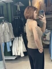Rambo Kesim Kahverengi Triko Yelek