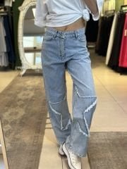 Paça Yildiz Parçali Jean