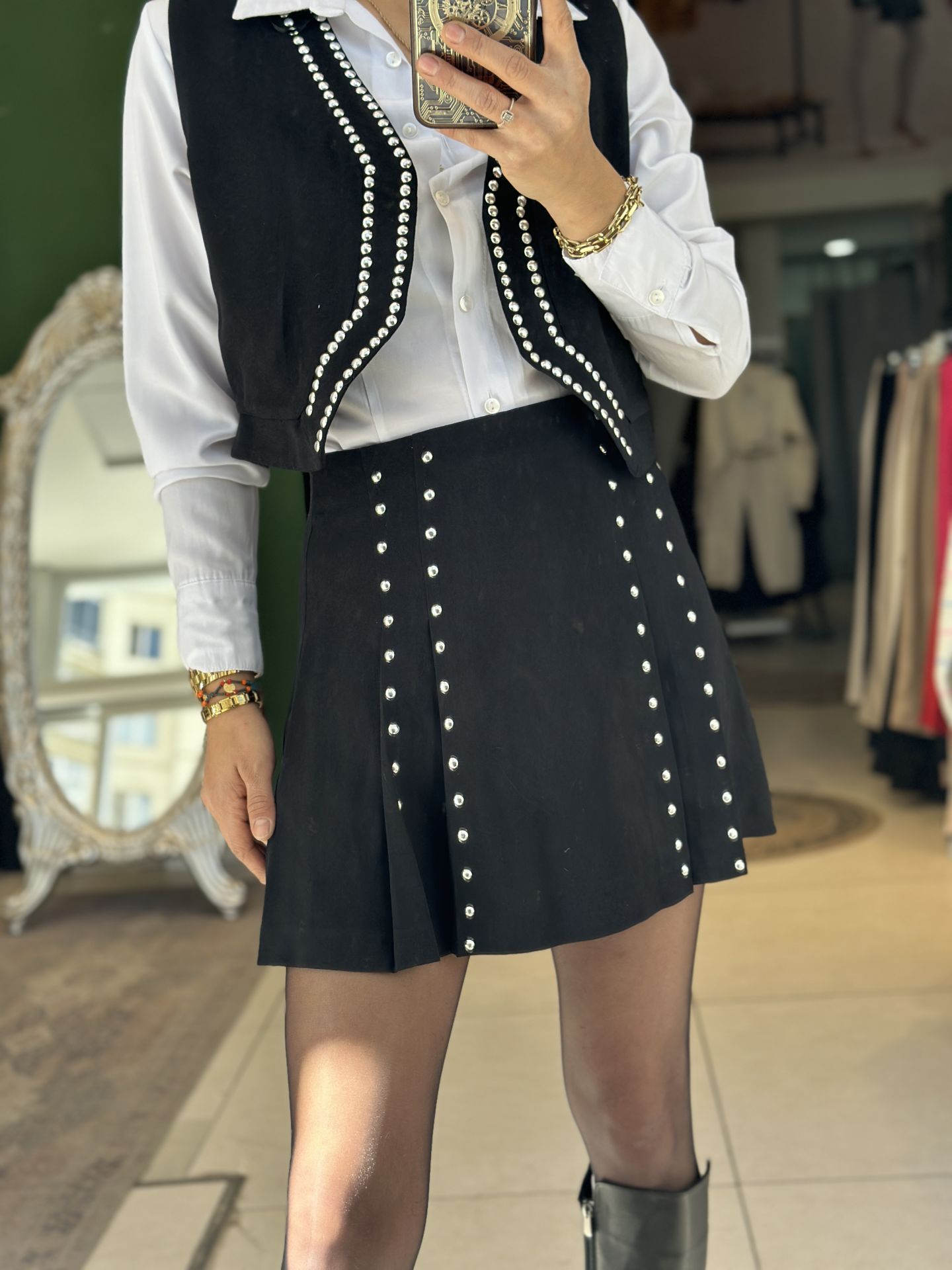 Zimbali Mini Sort Etek