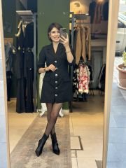 Uzun Blazer Ceket-Elbise