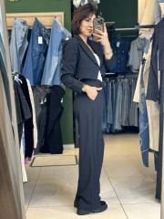 Crop Blazer Ceket