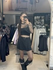 Simli File Elbise