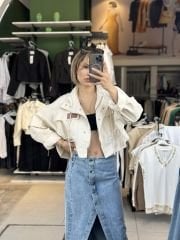Gabardin Armali Bomber Ceket