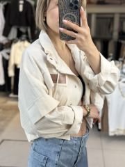 Gabardin Armali Bomber Ceket