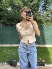 Dantel Detayli Bluz