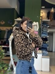 Leopar Desenli Pelus Mont