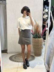 Balik Sirti Desen Mini Etek