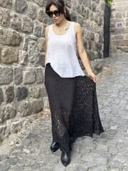 Güpürlü Dantel Etek