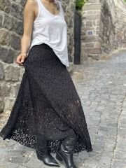 Güpürlü Dantel Etek