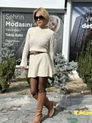 Marka Model Mini Triko Elbise