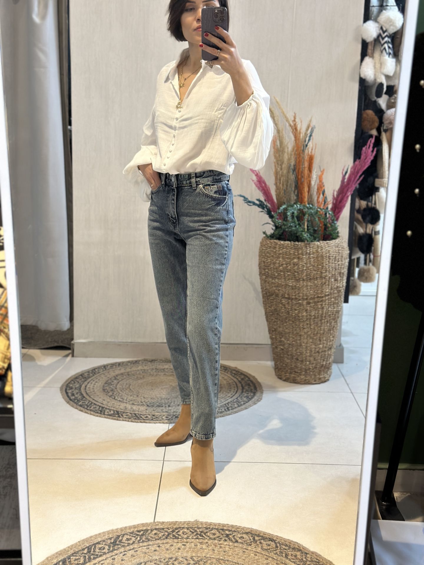 Yikamali Mom Jean Sport