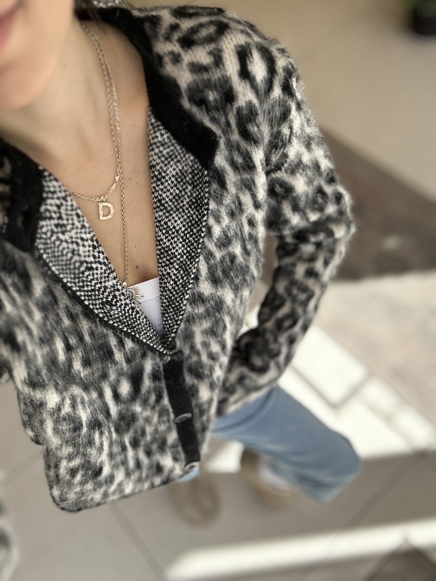 Leopar Desen Ceket