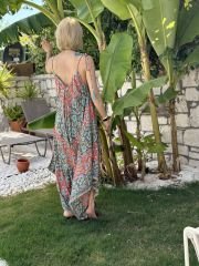Saf İpek Şalvar Tulum