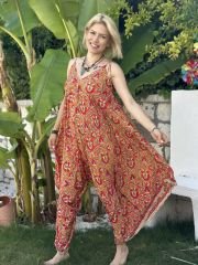 Saf İpek Şalvar Tulum