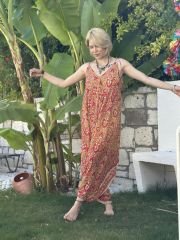 Saf İpek Şalvar Tulum