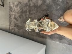 Tas Fiyonklu Tasarim Ayakkabi