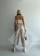 Kargo Cep Paraşüt Kumaş Pantolon