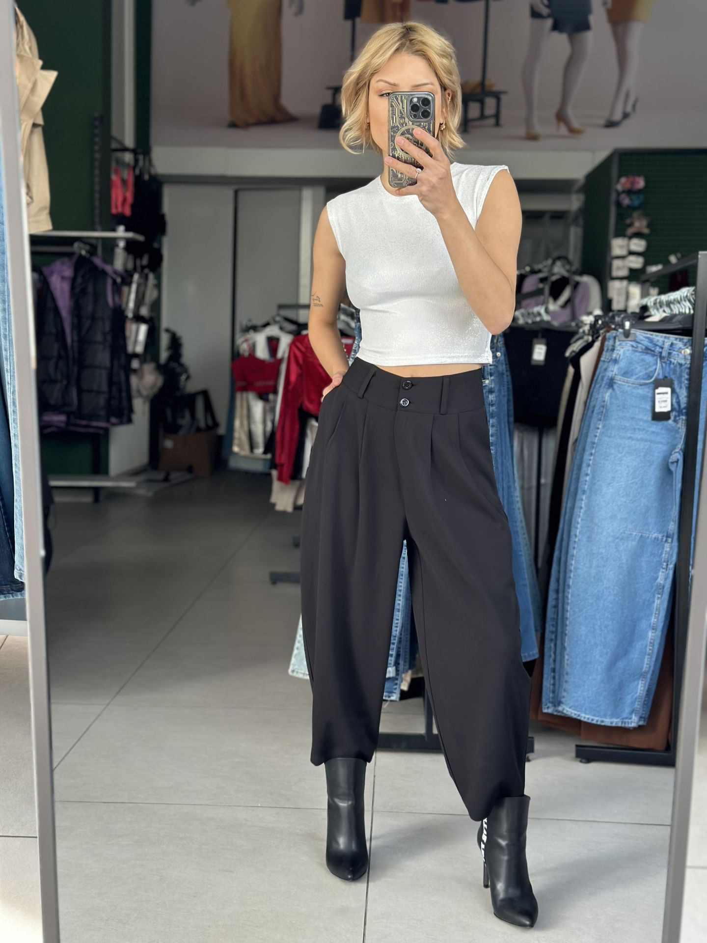 Şalvar Model Kumaş Pantolon