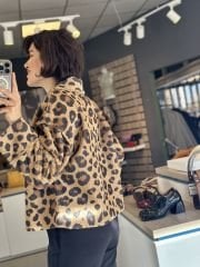 Leopar Desen Nubuk Hirka