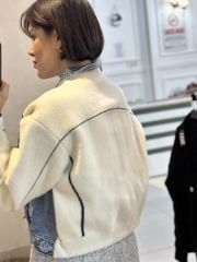 Kot Garnili Angora Ceket