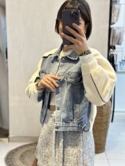 Kot Garnili Angora Ceket