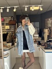 Kot Garnili Angora Ceket