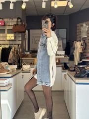 Kot Garnili Angora Ceket