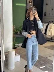 Kot Detay Blazer Ceket