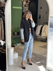 Kot Detay Blazer Ceket