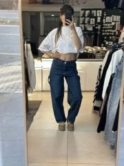 Bel Toka Detay Baggy Jean