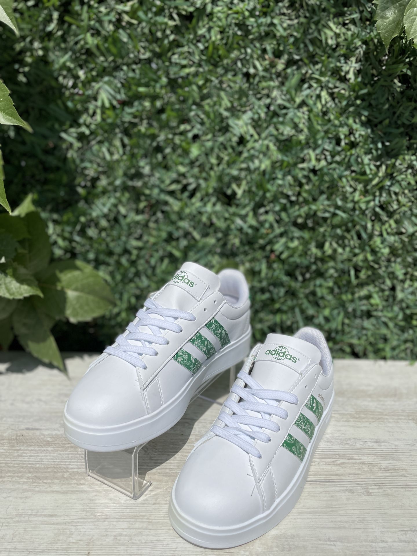 Adidas Low Birinci Kalite Yesil Ayakkabi