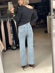 Boru Paça Kot Pantolon
