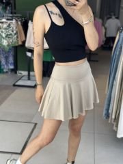 Oysho Belize Sortlu Etek SİYAH - L
