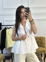 Bagcikli Kolsuz Bluz