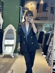 Garnili Deri Blazer Ceket