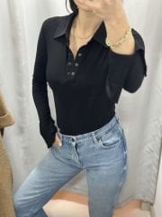 Önü Çıtçıtlı Bodysuit