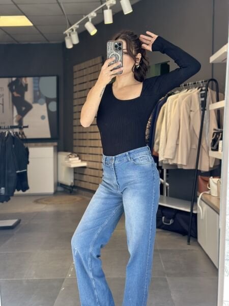 Tek Kollu Bodysuit