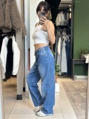 Bel Toka Detay Baggy Jean