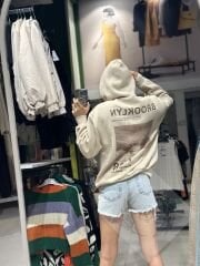 Oversize Baskılı Sweatshırt