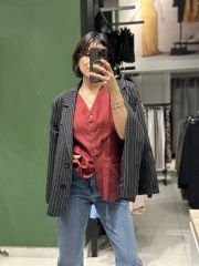 Marka Model Süet Yelek