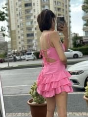 Etegi Firfirli Elbise