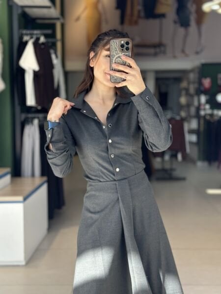 Çıtçıtlı Gömlek